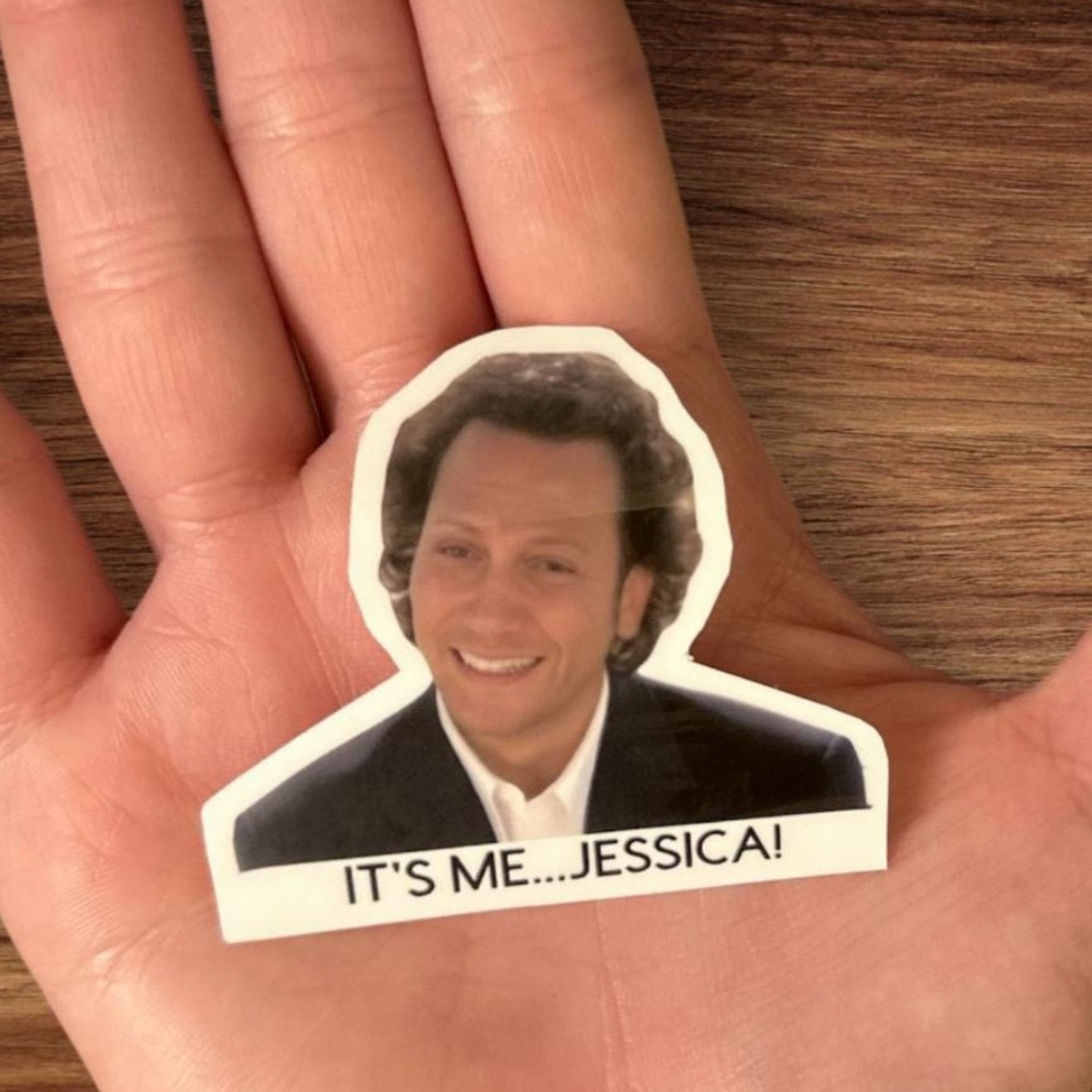 It’s me…Jessica! Sticker